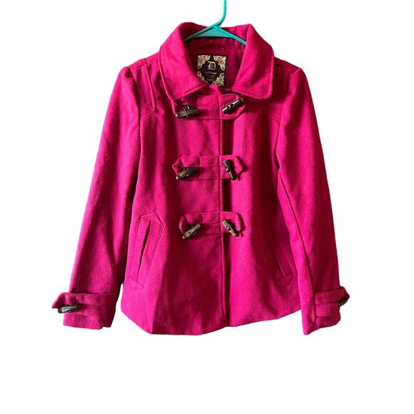 Dollhouse Wool blend jacket Magenta Pink Size XS - Picture 1 of 5